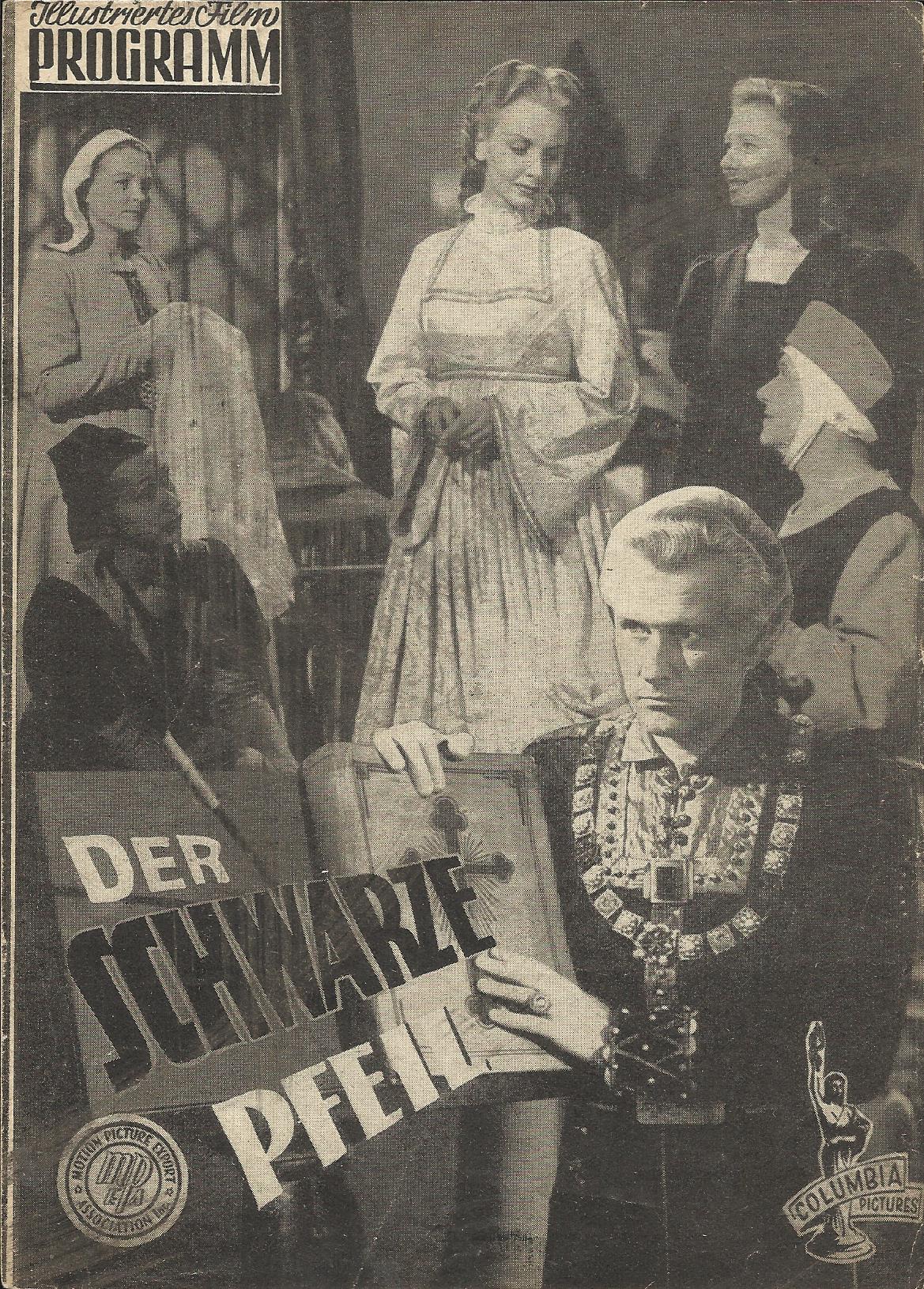 252: Der schwarze Pfeil ( Gordon Douglas ) Louis Hayward, Janet Blair, George Macready, Paul Cavanagh,
