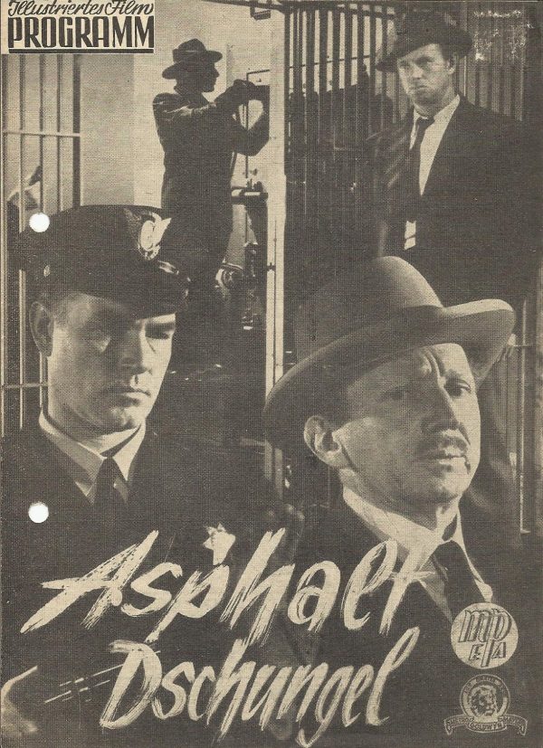 439: Asphalt Dschungel ( John Huston ) Marilyn Monroe, Sterling Hayden, Louis Calhern, James Whitmore, Sam Jaffe, John McIntire,