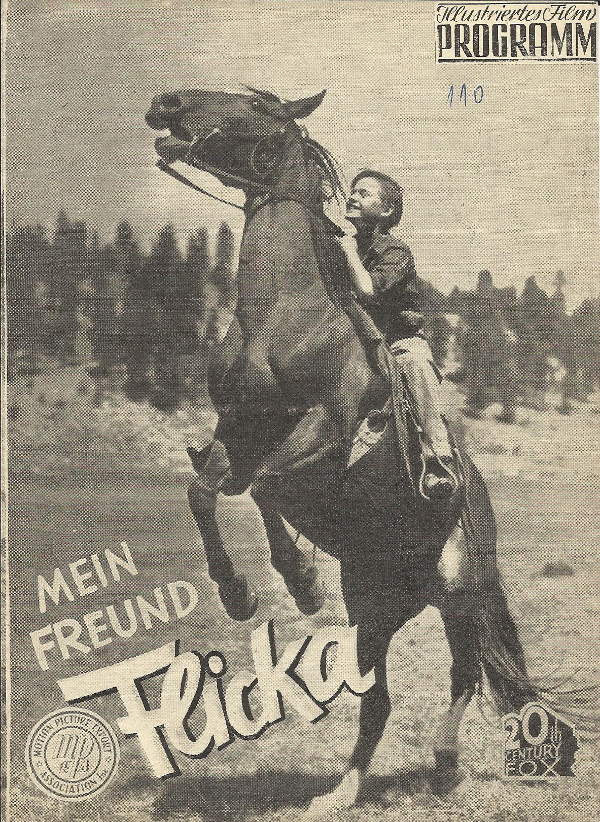 192: Mein Freund Flicka ( Harald Schuster ) Roddy McDowall, Preston Foster, Rita Johnson, James Bell, Jeff Corey, Diana Hale,