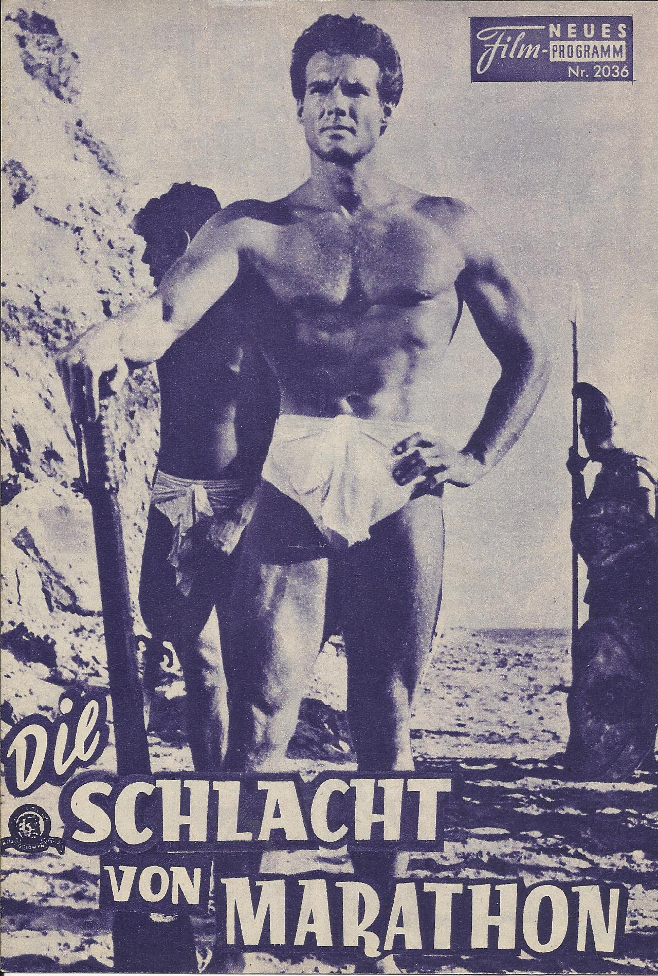 2036: Schlacht von Marathon (Jacques Tourneur) Steve Reeves, Mylene Demongeot, Sergio Fantoni, ALberto Lupo, Daniele Varga, Gianni Loti, Miranda Cmapa, Ivo Garrani, Daniela Rocca