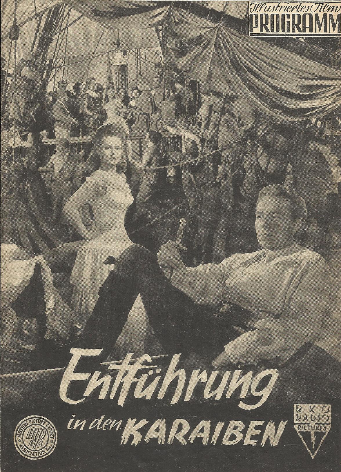 190: Entführung in Karaiben ( Frank Borzage ) Maureen O´Hara, Paul Henreid, Walter Slezak, Binnie Barnes,