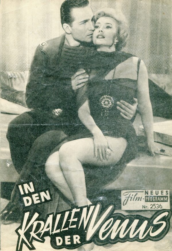 2536: In den Krallen der Venus ( Queen of Outer Space ) ( Edward Brends ) Zsa Zsa Gabor, Eric Fleming, Laurie Mitchell, Paul Birch, Barbara Darrow, Dave Willock, Lisa Davis, Patrick Waltz, Marilyn Buferd, Lynn Cartwright, Majorie Durant, Marya Stevens,