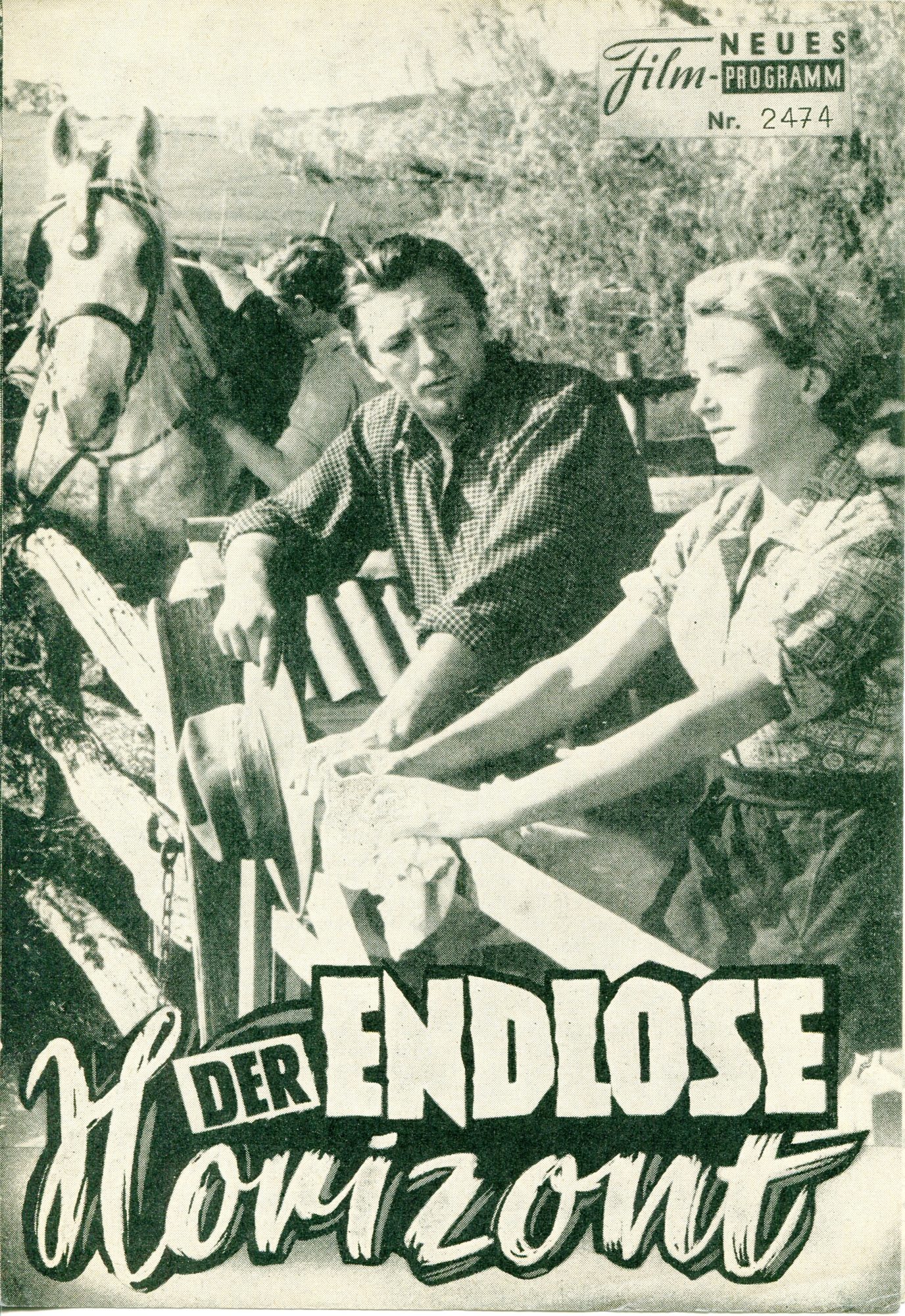 2474: Der endlose Horizont ( Fred Zinnemann ) Deborah Kerr, Robert Mitchum, Peter Ustinov, Glynis Johns, Dina Merrill, Michael Anderson jr., Molly Urquhart