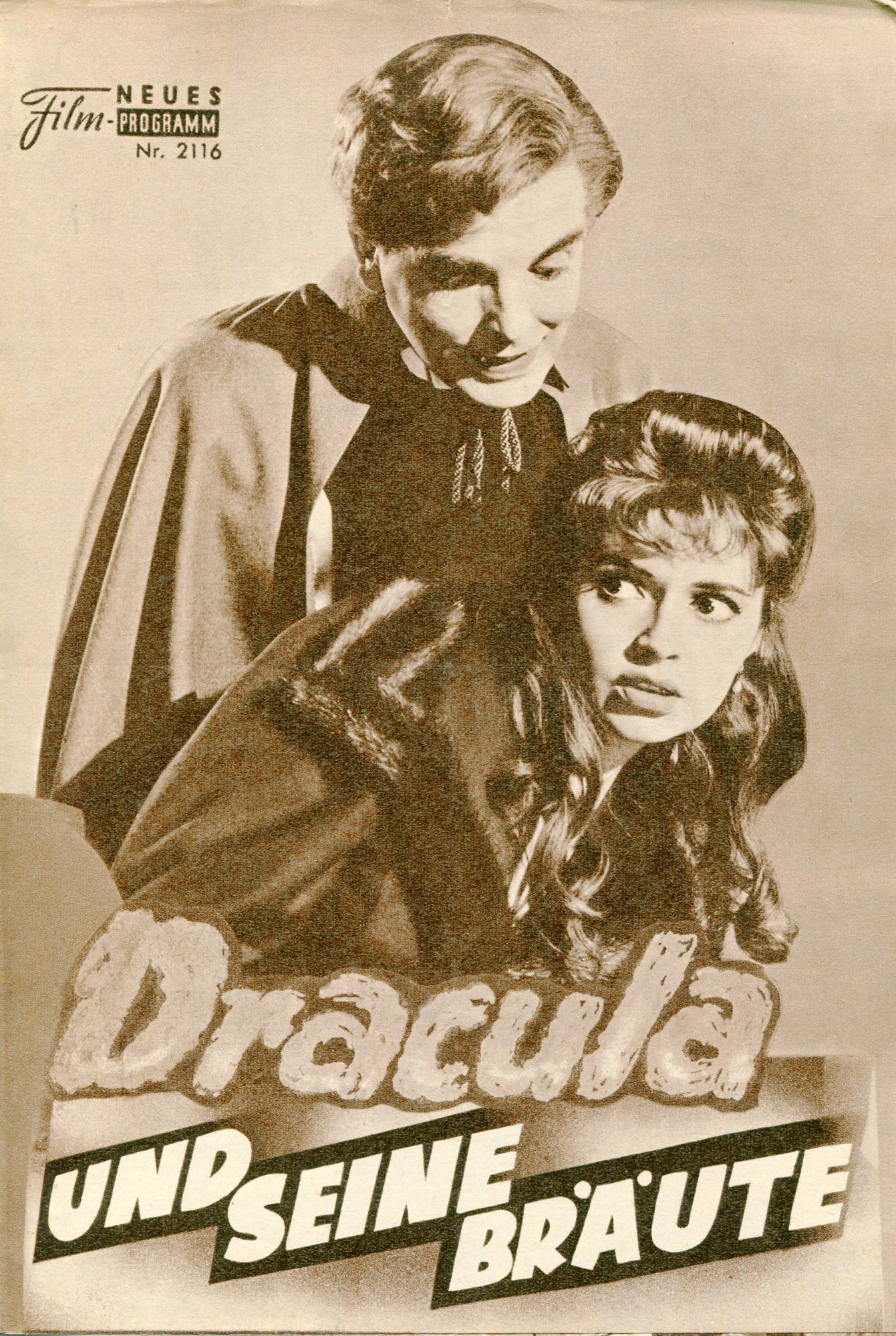 2116: Dracula und seine Bräute (Terence Fisher) Peter Cushing, Martita Hunt, Yvonne Monlaur, Fredo Jackson, David Peel, M. Malleson, Andree Melly