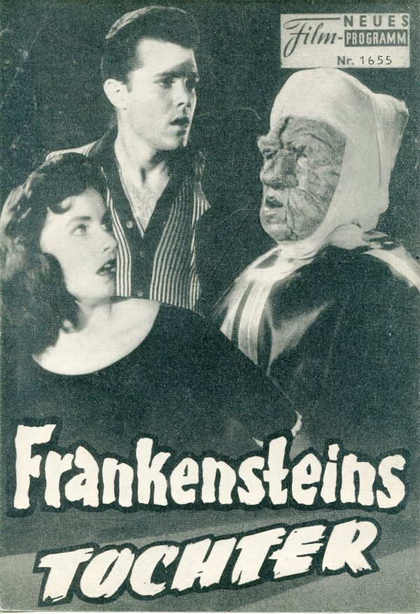 1655: Frankensteins Tochter (Richard Cunha) Sandra Knight, Donald Murphy, John Ashley, Felix Locher, Sally Todd, Harald Lloyd jr.
