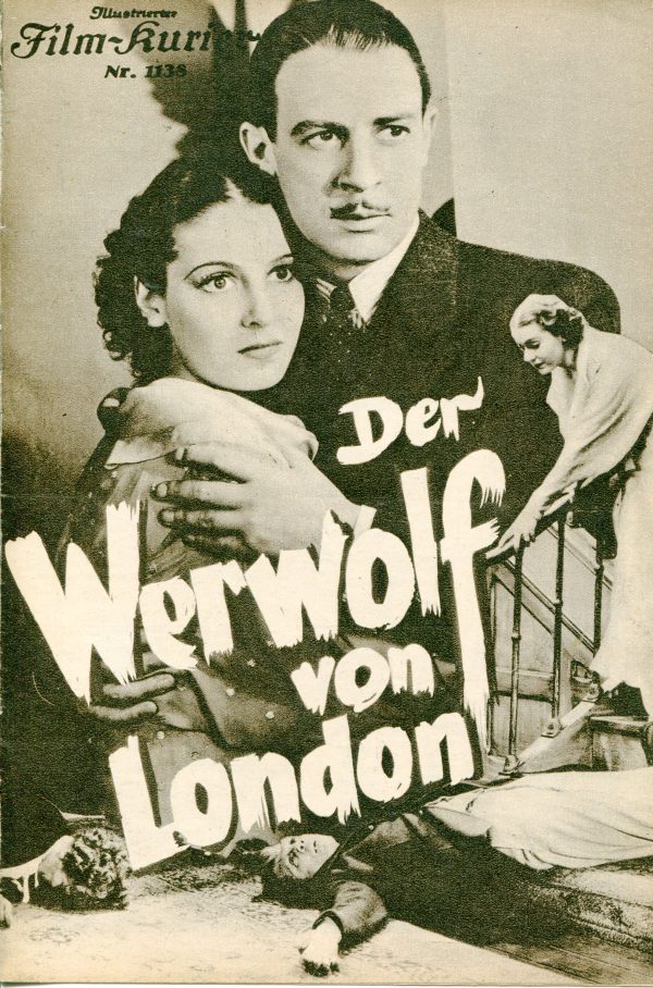 1138: Der Werwolf von London Warner Oland Valerie Hobson