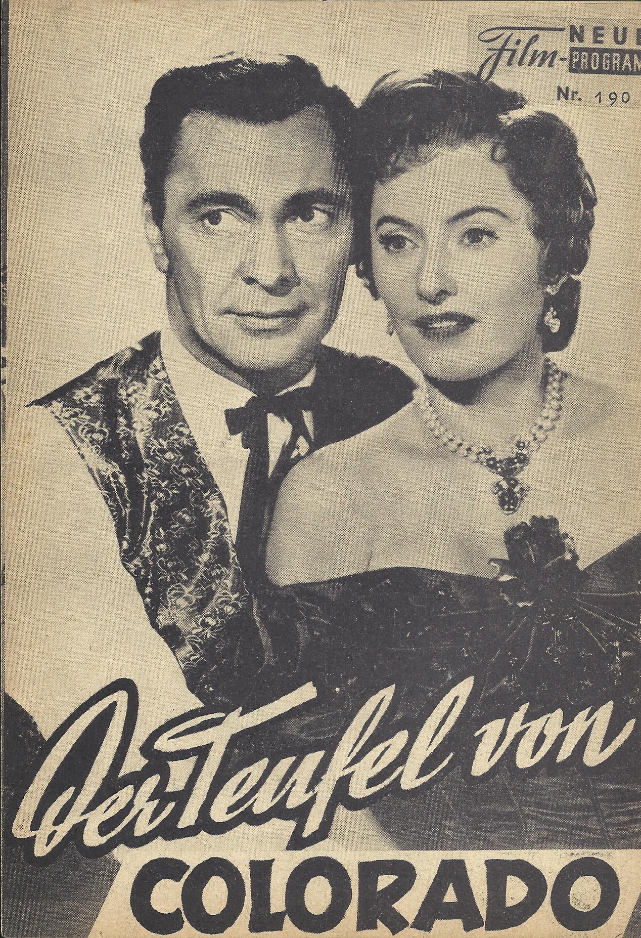 190: Der Teufel von Colorado (Joe Kane) Barbara Stanwyck, Barry Sullivan, Scott Brady, Mary Murphy, Wallace Ford, Howard Petrie