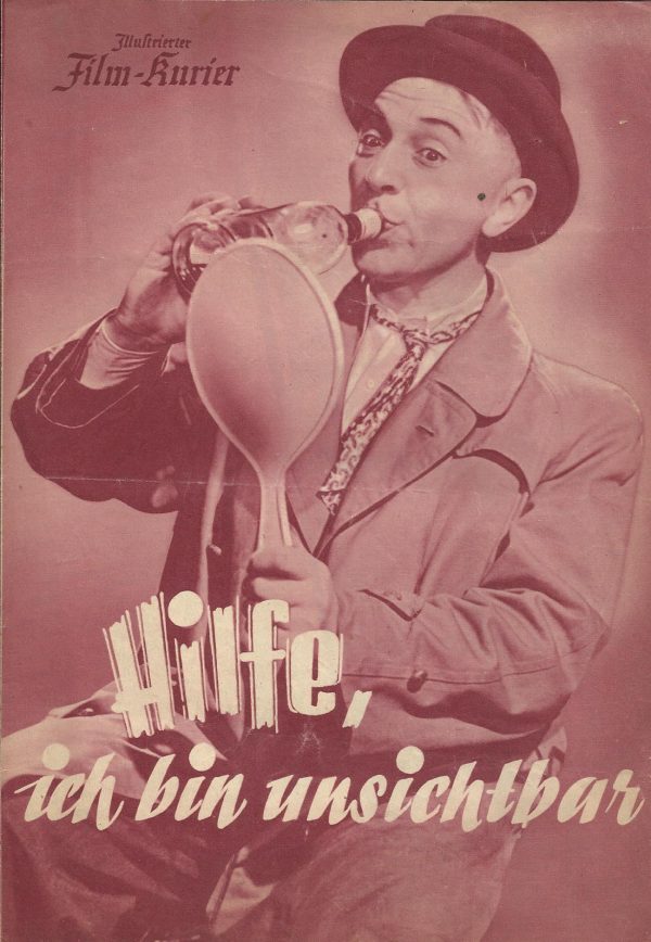 1037: Hilfe, ich bin unsichtbar, Theo Lingen, Fita Benkhoff,