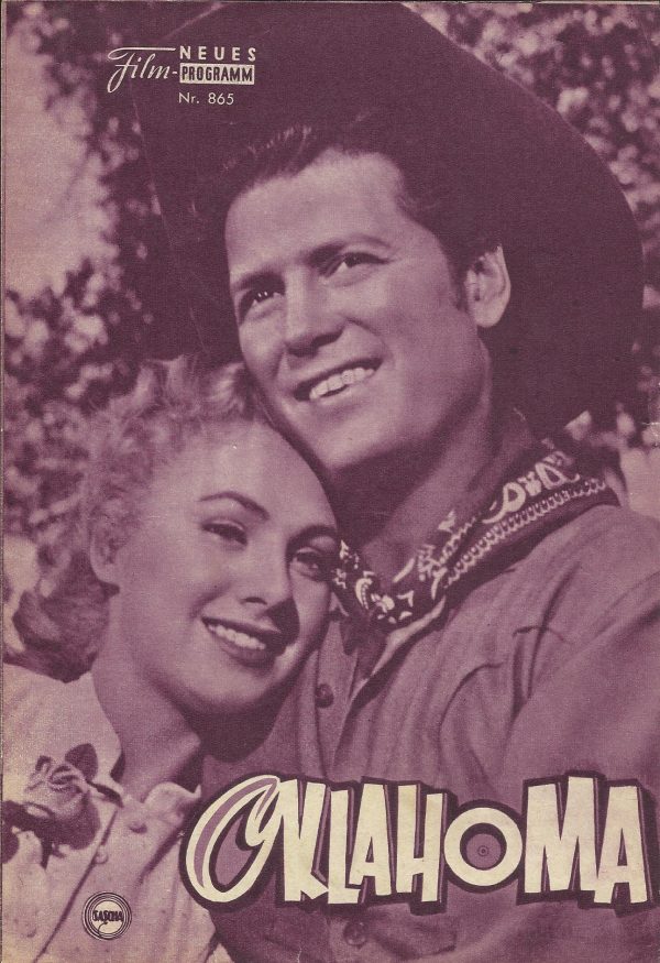 865: Oklahoma (Fred Zinnemann) Rod Steiger, Gordon MacRae, Gloria Grahame, Shirley Jones, Gene Nelson, Charlotte Greenwood, Eddie Albert, James Whitmore
