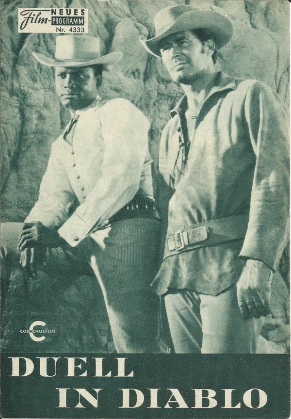 4333: Duell in Diablo (Ralph Nelson) James Garner, Sidney Poitier, Bibi Andersson, Dennis Weaver, Bill Travers, William Redfield, John Hoyt, John Crawford, John Hubbard
