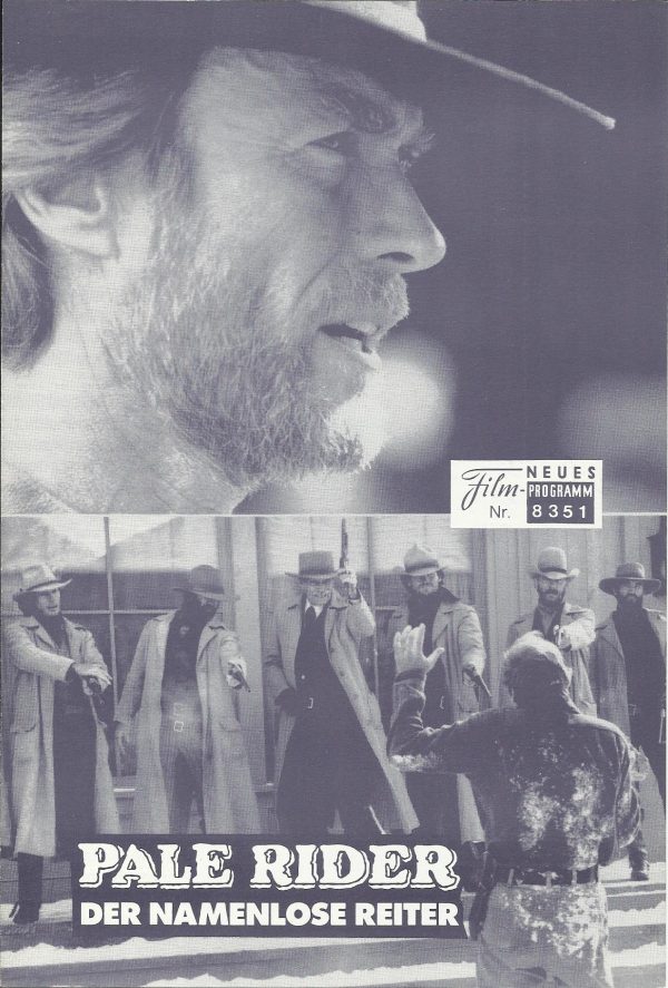 8351: Pale Rider - Der Namenlose Reiter, Clint Eastwood,