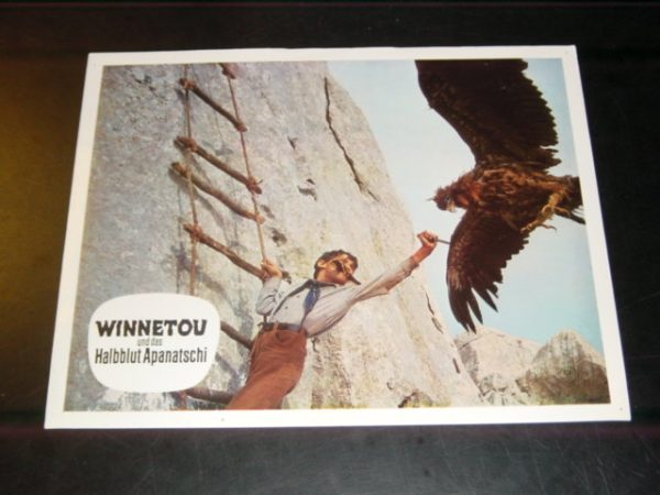 Winnetou und das Halbblut Apanatschi, Kampf mit Geier...