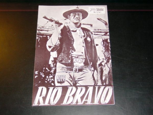 5741: Rio Bravo ( Howard Hawks ) ( 1. Auflage grau ) John Wayne, Dean Martin, Ricky Nelson, Angie Dickinson, Walter Brennan, Ward Bond,