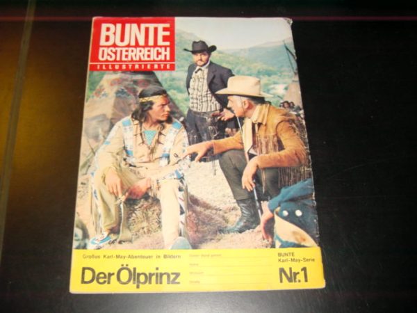 Der Ölprinz, Stewart Granger, Pierre Brice Bunte Illustrierte