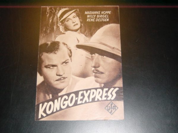 Kongo - Express, Marianne Hoppe, Willy Birgel, Rene Deltgen,