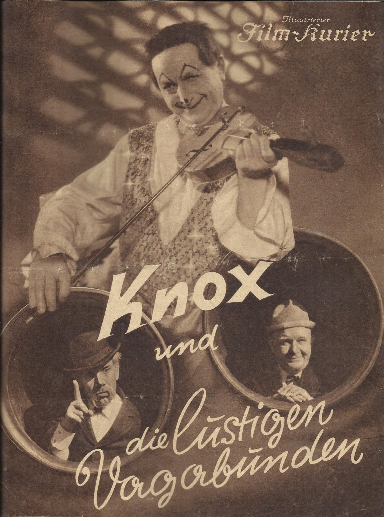 2406: Knox und die lustigen Vagabunden ( E. W. Emo ) ( Zirkus ) Hans Moser, Pat + Patachon, Leo Slezak, Adele Sandrock,