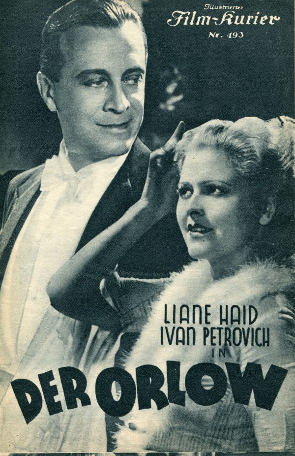 IFK: Nr: 493 : Der Orlow Liane Haid Viktor de Kowa