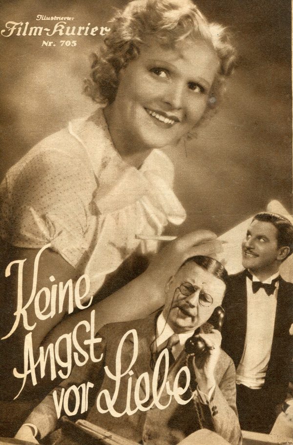 705: Keine Angst vor Liebe Liane Haid Adolf Wohlbrück