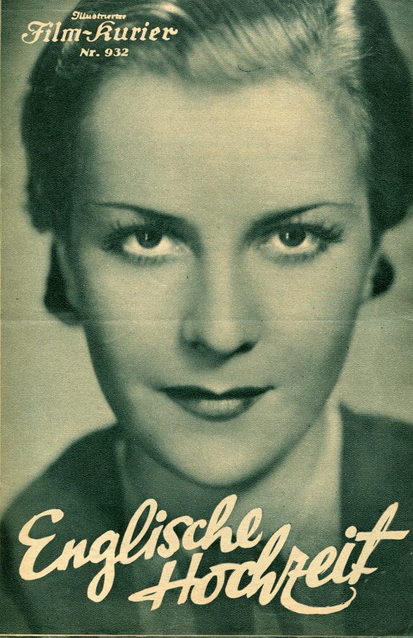 932: Englische Hochzeit Adele Sandrock Adolf Wohlbrück