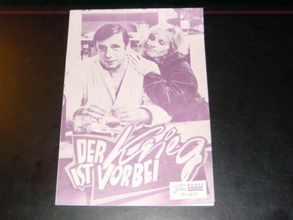 5077: Der Krieg ist Vorbei, Yves Montand, Ingrid Thulin,