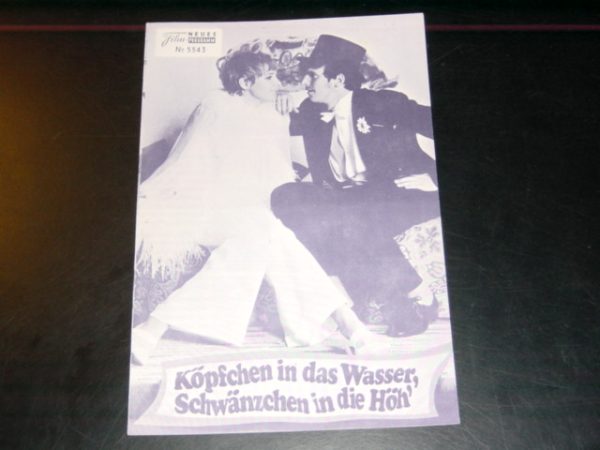 5543: Köpfchen in das Wasser ..., Barbara Valentin,