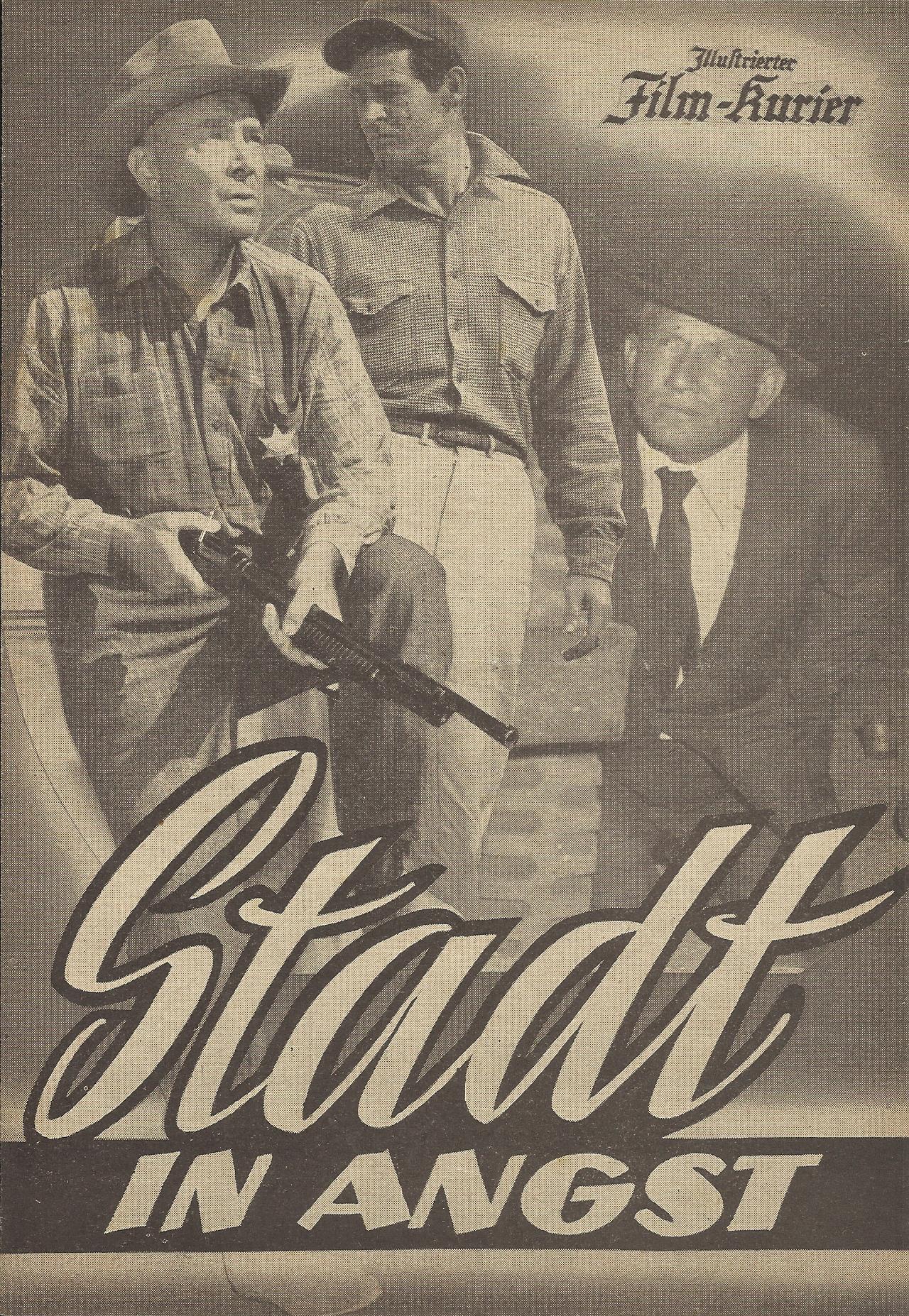 2367: Stadt in Angst ( John Sturges ) Spencer Tracy, Robert Ryan, Anne Francis, Dean Jagger, Walter Brennan, Ernest Borgnine, Lee Marvin,