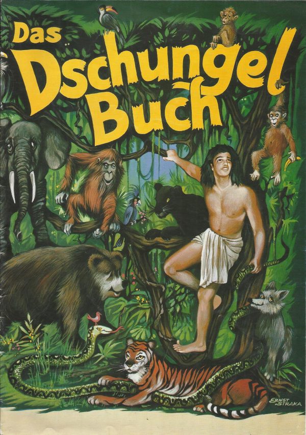 Das Dschungelbuch ( Mogli ) Rizan Flenner, Richard Maynau,