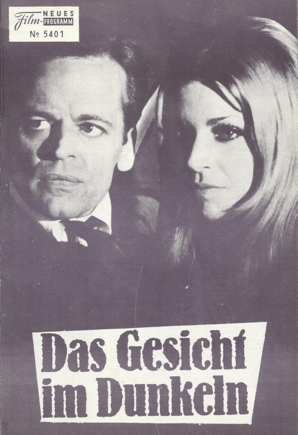 5401: Das Gesicht im Dunkeln ( Edgar Wallace ) Klaus Kinski,