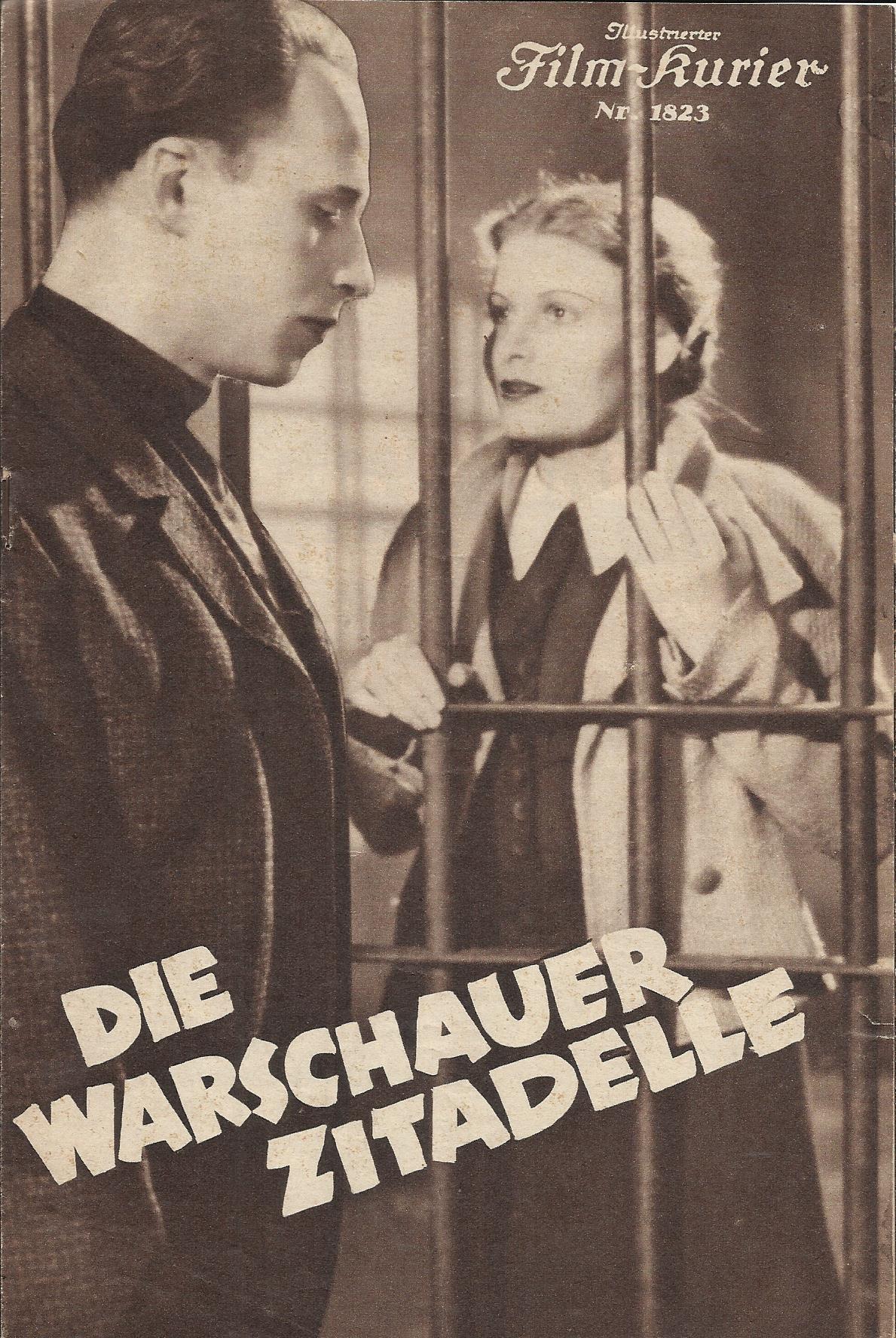 1823: Die Warschauer Zitadelle, Lucie Höflich, Werner Hinz, Claire Winter, Viktoria von Ballasko, Paul Hartmann, Peter Elsholtz, Hans Leibelt, Walter Richter,