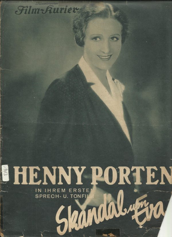 1413: Skandal um Eva, Henny Porten, Oskar Sima, Henckels,