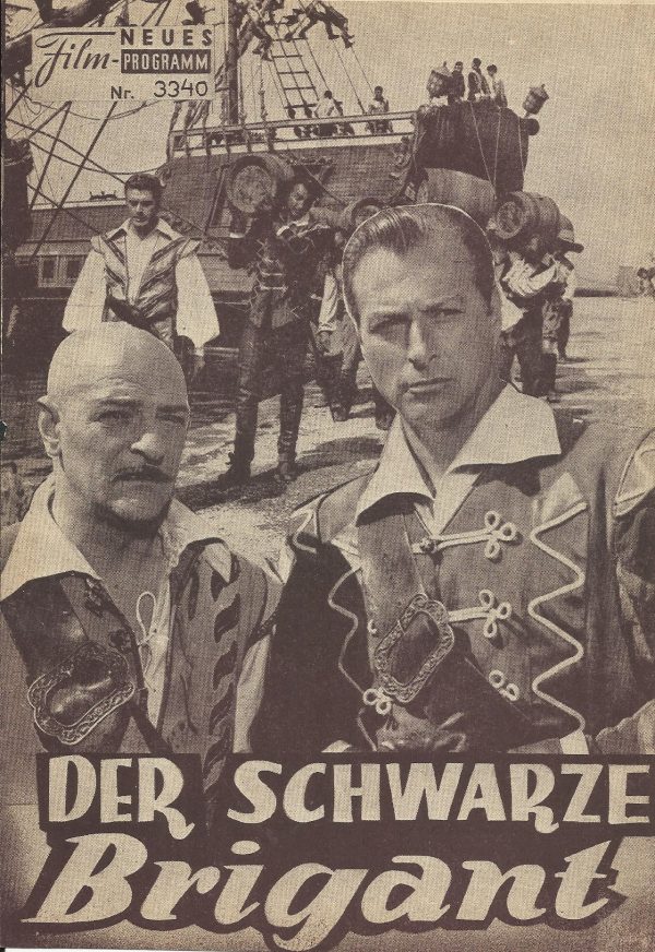 3340: Der Schwarze Brigant (Domenico Paolella) Lex Barker, Walter Barnes, Livio Lorenzon, Nadia Marlova