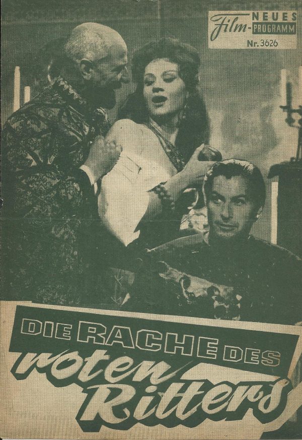 3626: Die Rache des roten Ritters (Pino Mercanti) Lex Barker, Liana Orfei, Livio Lorenzon, Herbert A. E. Boehme, Anny Alberti, Alvaro Piccardi, Gerard Landry