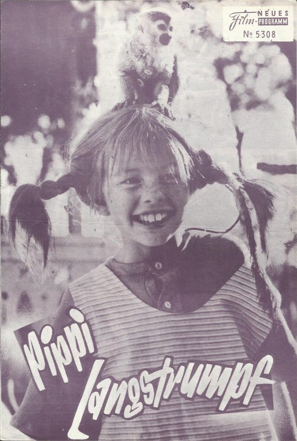 5308: Pippi Langstrumpf ( Astrid Lindgren ) ( Violett ) Inger Nilsson, Maria Perssen, Pär Sundberg, Hans Clarin