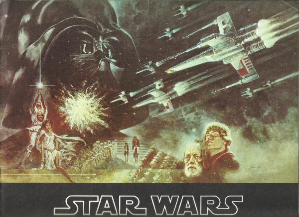 Star Wars ( George Lucas ) Mark Hamill, Harrison Ford, Carrie Fisher, Peter Cushing, Alec Guiness,