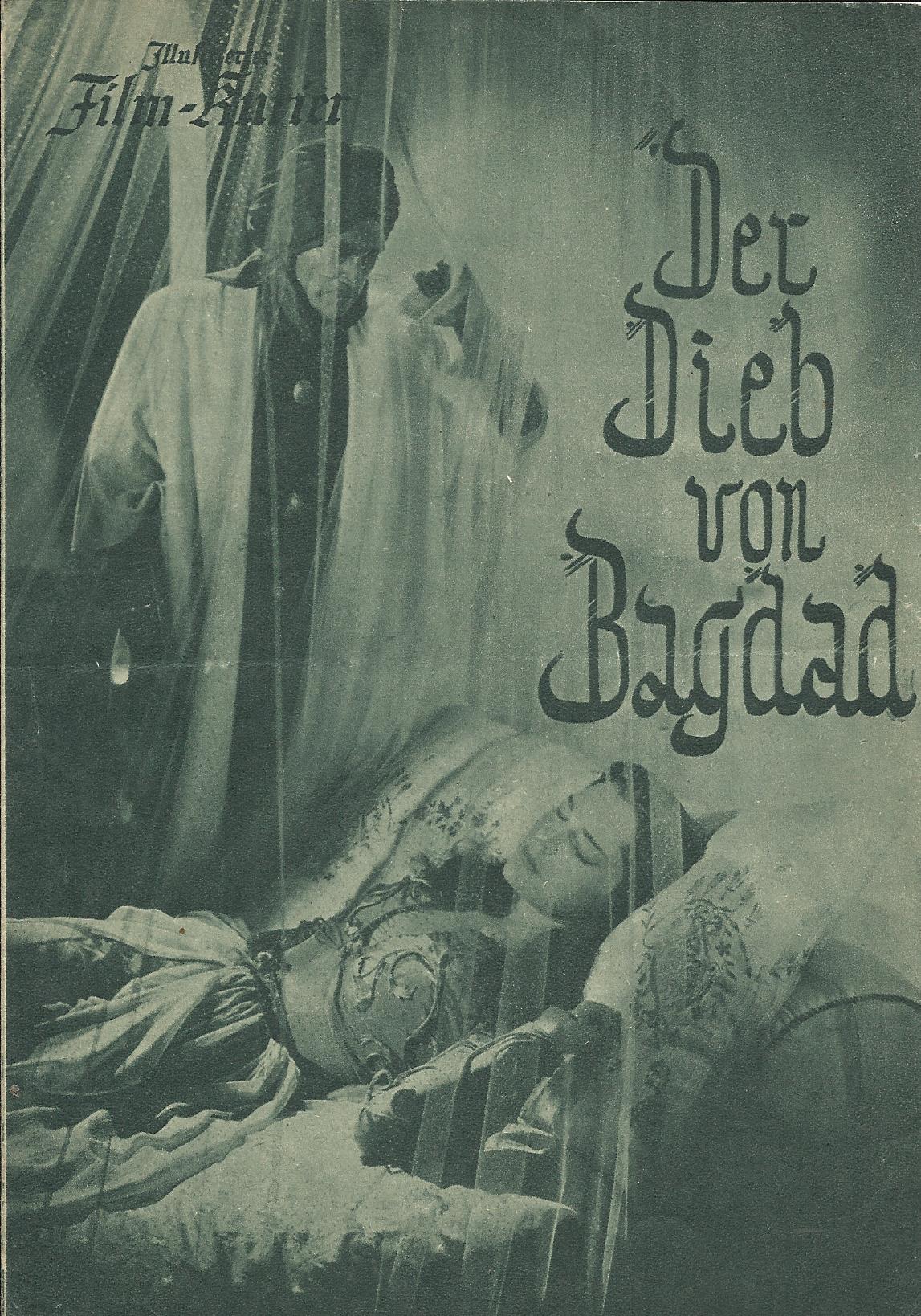550: Der Dieb von Bagdad ( Alexander Korda ) Conrad Veidt, Sabu, June Deprez,