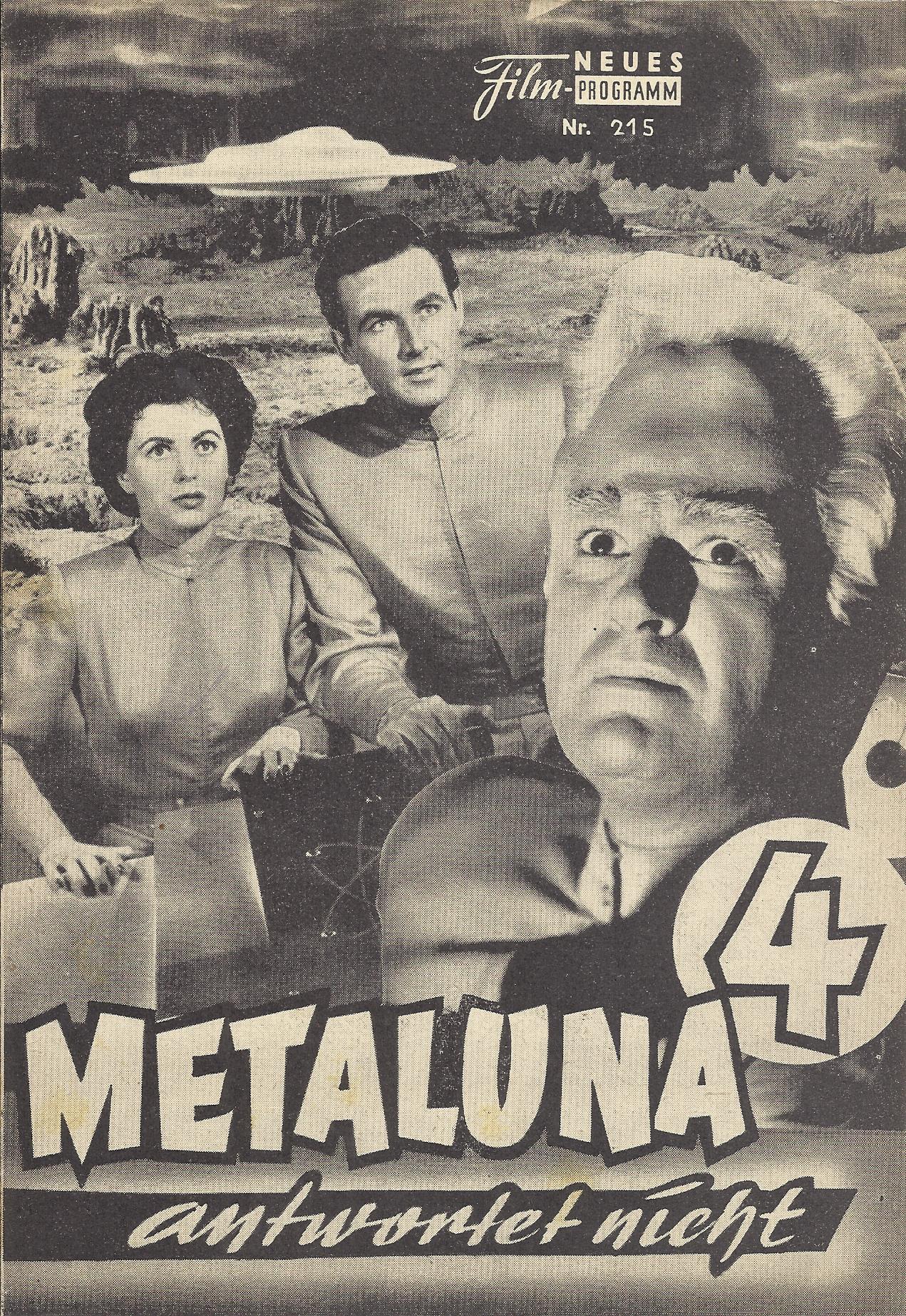 215: Metaluna 4 antwortet nicht (Joseph Newman) Jeff Morrow, Faith Domergue, Rex Reason