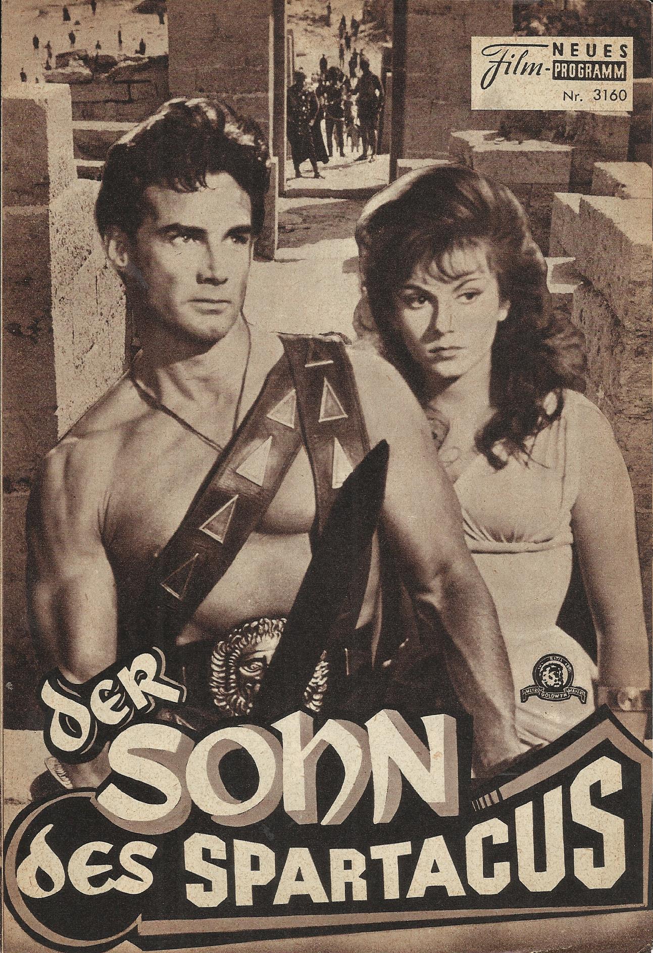 3160: Der Sohn des Spartacus ( Sergio Corbucci ) Steve Reeves, Jacques Sernas, Gianna Maria Canale, Claudio Gora, Ivo Garrani, Enzo Fiermonte