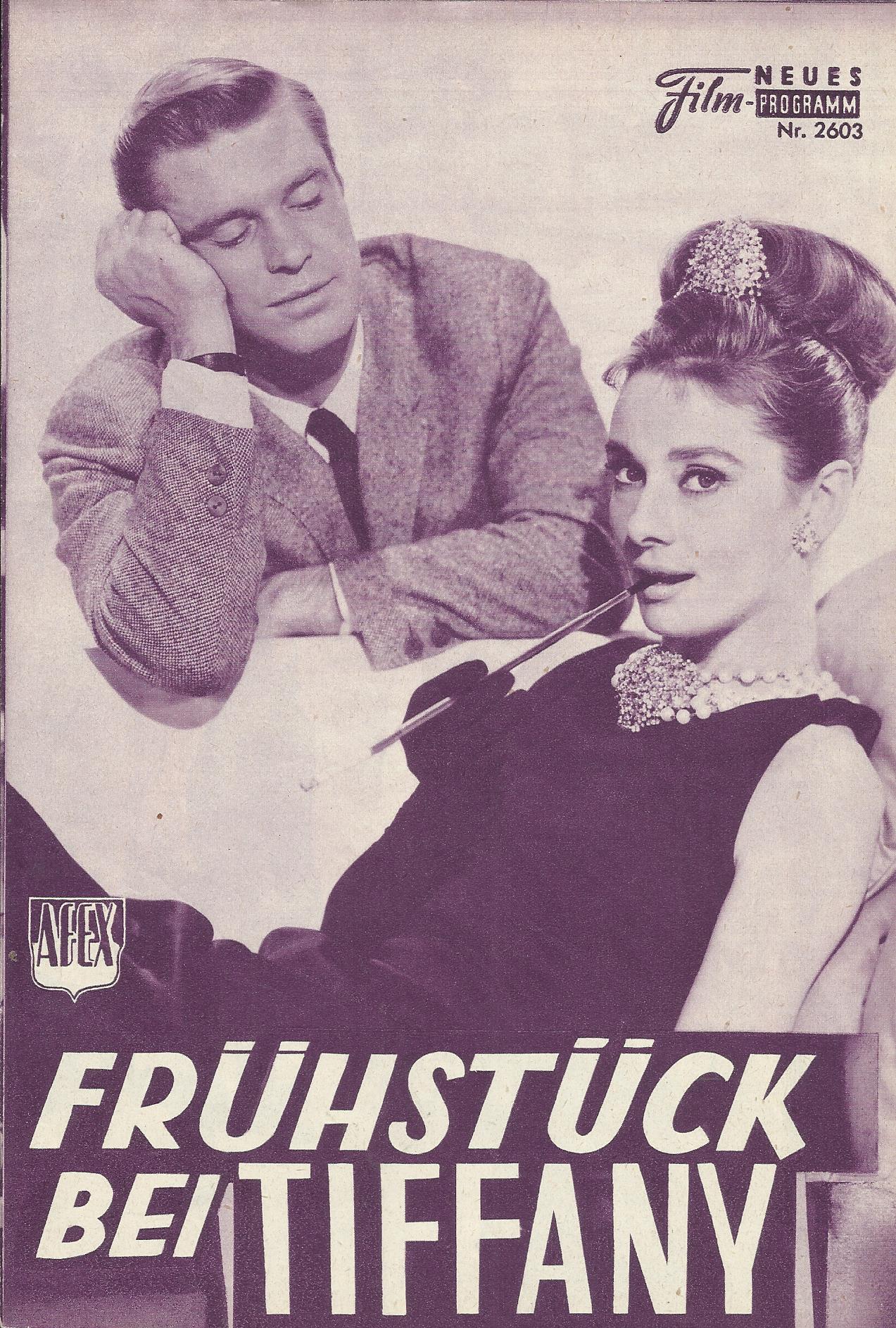 2603: Frühstück bei Tiffany ( Blake Edwards ) Audrey Hepburn, George Peppard, Patricia Neal, Buddy Ebsen, Martin Balsam, Miickey Rooney