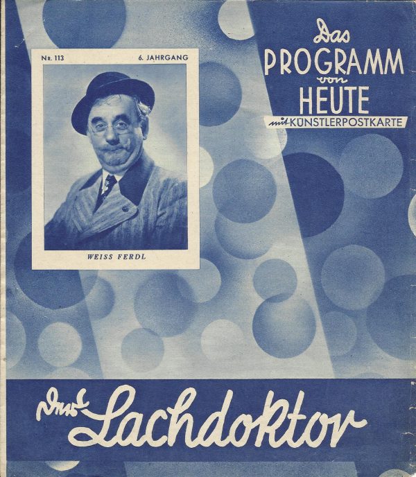 1176: Der Lachdoktor, Weiss Ferdl, Carla Rust, Mani Ziener,