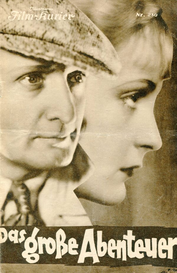 IFK: Nr: 280 : Das große Abenteuer, Hans Albers, Camilla Horn, Betty Amann, Max Adalbert, Toni Tetzlaff, Gustav Diessl, Paul Heidemann, Heinz Sarnow,
