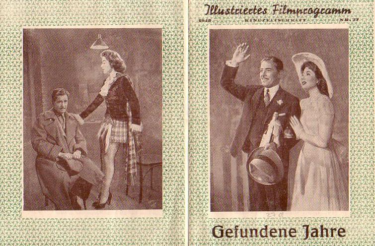 27: a: Gefundene Jahre, Greer Garson, Ronald Colman, ( K )