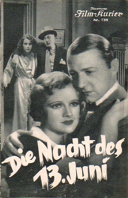 738: Die Nacht des 13. Juni Clive Brook Gene Raymond