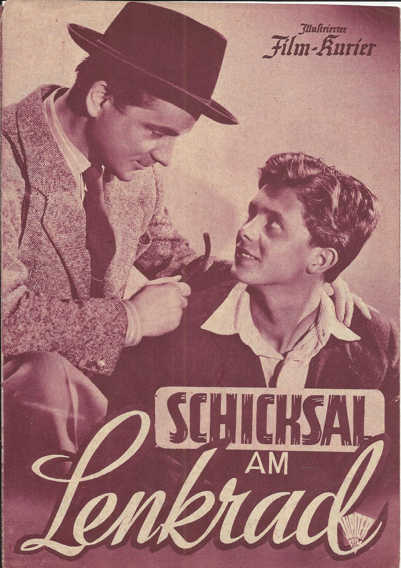 2106: Schicksal am Lenkrad ( Aldo Vergano ) Winfried Schatz, Traute Wassler, Harry Fuß, Richard Eybner,