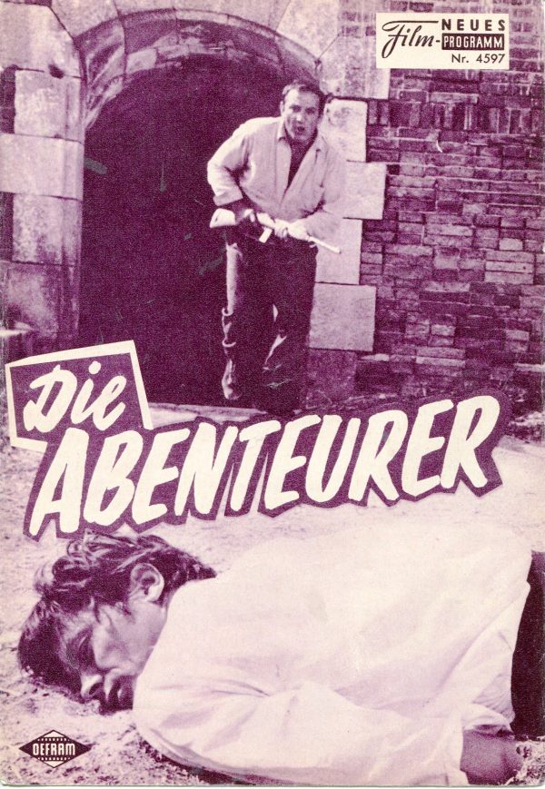 4597: Die Abenteurer, Lino Ventura, Alain Delon, Jean Darie,
