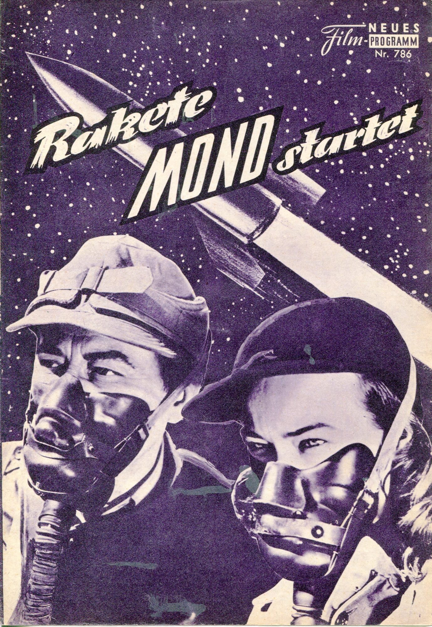 786: Rakete Mond startet (Kurt Neumann) Lloyd Bridges, Hugh O´Brian, Osa Massen, John Emery, Noah Berry jun., Morris Ankrum, Patrik Ahern, Sherry Moreland, John Dutra, Katherine Marlowe
