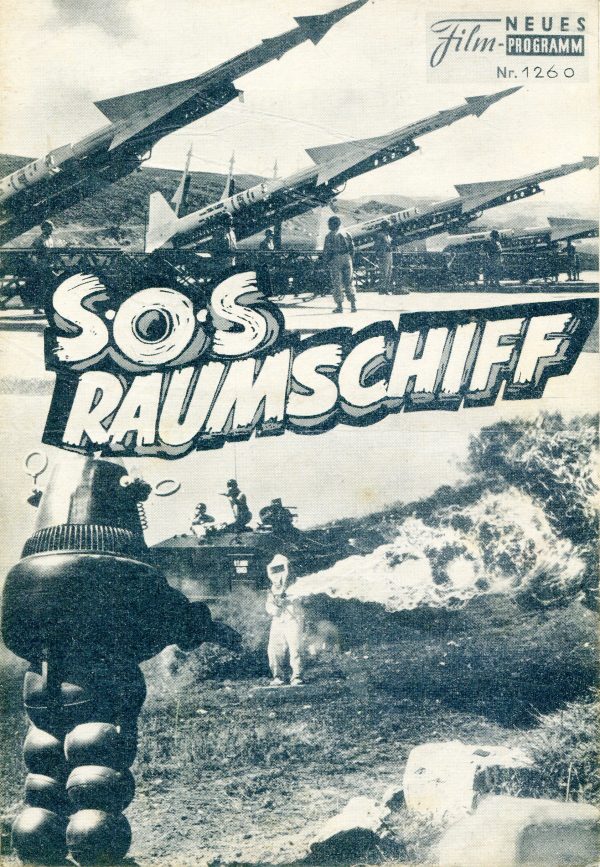 1260: S.O.S. Raumschiff (Herman Hoffman) Richard Eyer, Philip Abbott, Diane Brewster, Harold J. Stone, Robert H. Harris, Deanis McCarthy, Alexander Lockwood, John O´Malley, Gage Clark, Than Wyenn, Jefferson Dudley Searles, Alfred Linder, Ralph Votrian, M