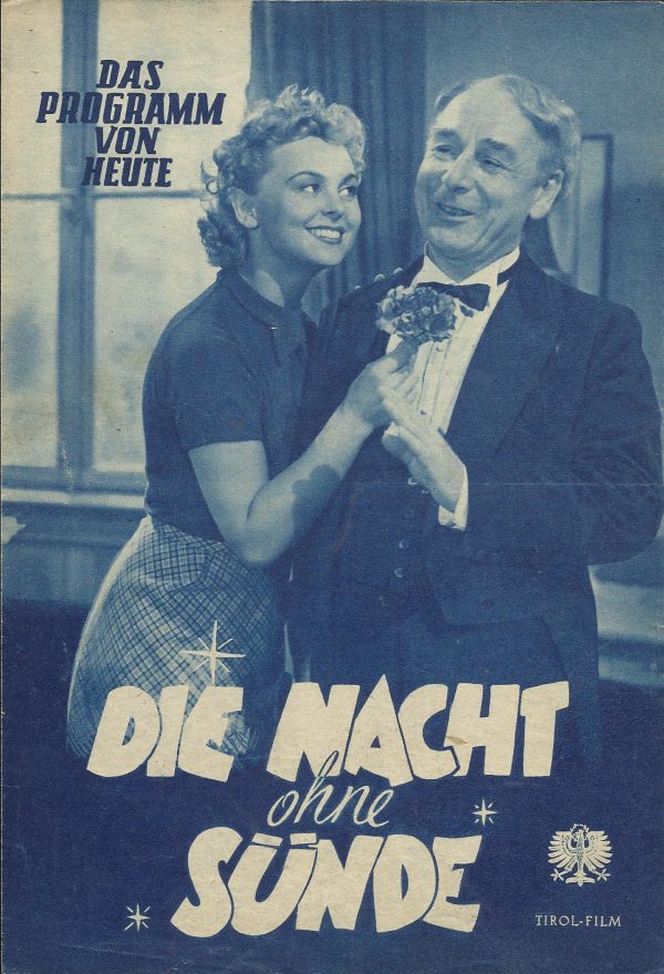 29: Die Nacht ohne Sünde, Bruni Löbel, Karl Schönböck,