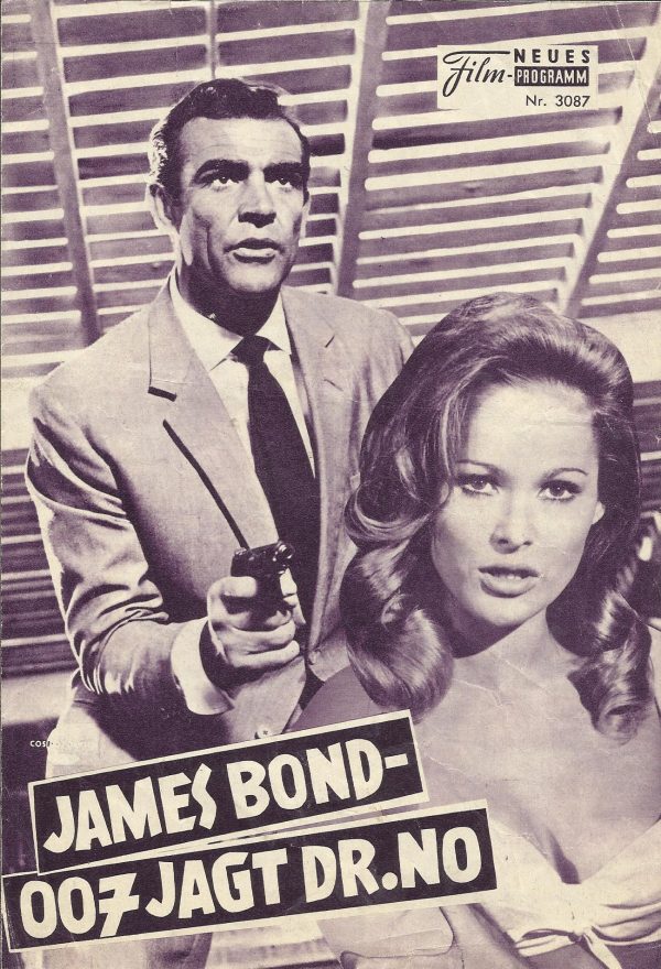 3087: James Bond - 007 jagt Dr. No (Terence Young) ( Violett ) Sean Connery, Joseph Wiseman, Jack Lord, Ursula Andress, Anthony Dawson, John Kitzmiller