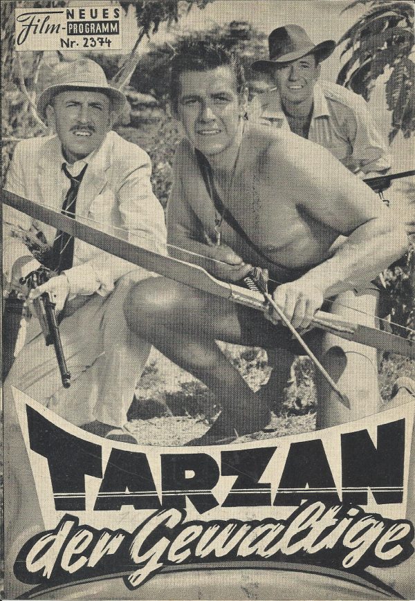 2374: Tarzan der Gewaltige (Robert Day) Gordon Scott, Jock Mahoney, Betta St. John, Gary Cockrell, John Carradine, Al Mulock, Earl Cameron