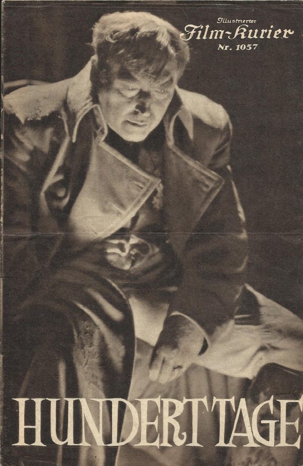 1057: Hundert Tage ( Napoleon ) Werner Krauß Gustaf Gründgens